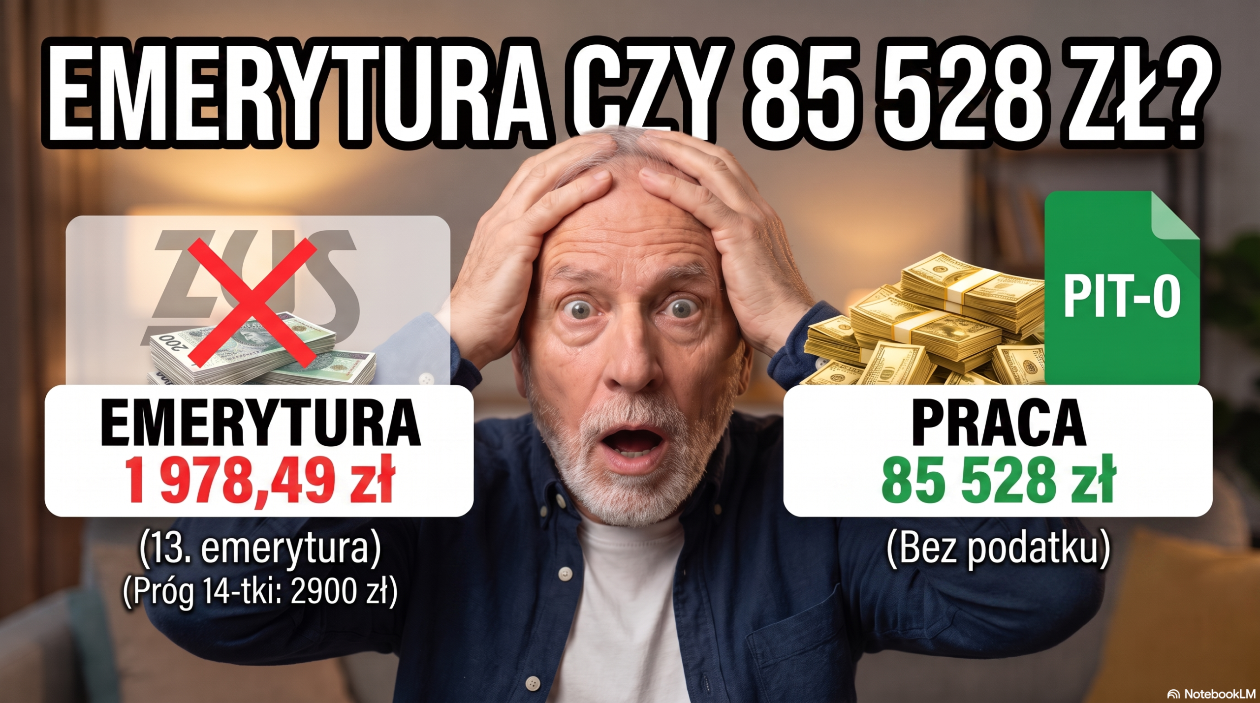 You are currently viewing Praca czy emerytura w 2026 roku? Jak nie wpaść w pułapkę ZUS i zyskać tysiące złotych dzięki uldze PIT-0