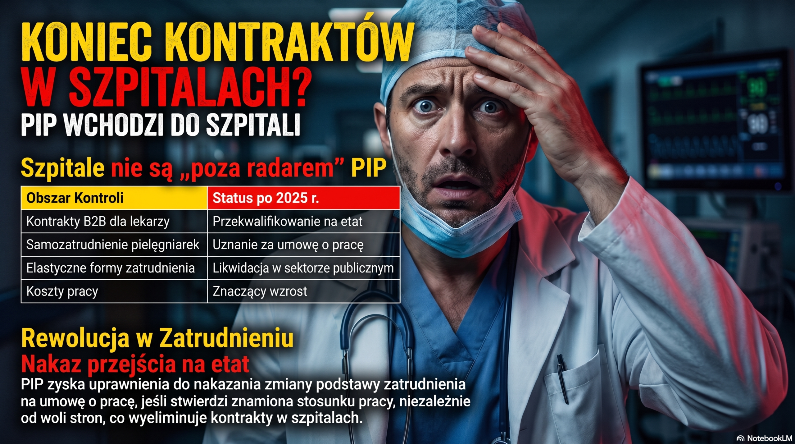 You are currently viewing Urzędnicza wojna o etaty w szpitalach: Nowe uprawnienia PIP na lata 2025–2027 a bezpieczeństwo seniorów