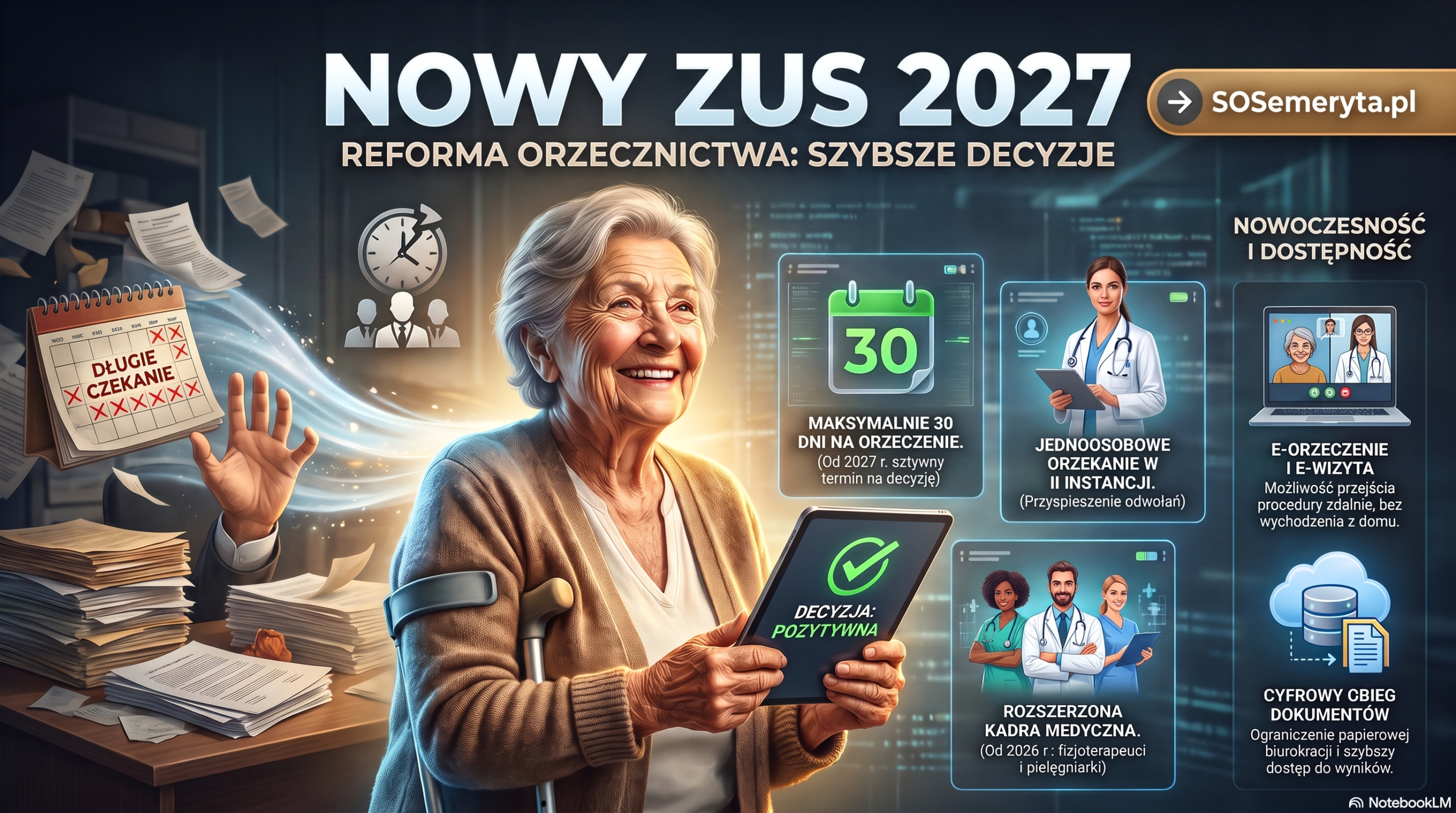 You are currently viewing Reforma Orzecznictwa ZUS 2027: Rewolucja w Rentach i Orzeczeniach. Jak Nie Wpaść w Urzędnicze Pułapki i Szybko Dostać Świadczenie?