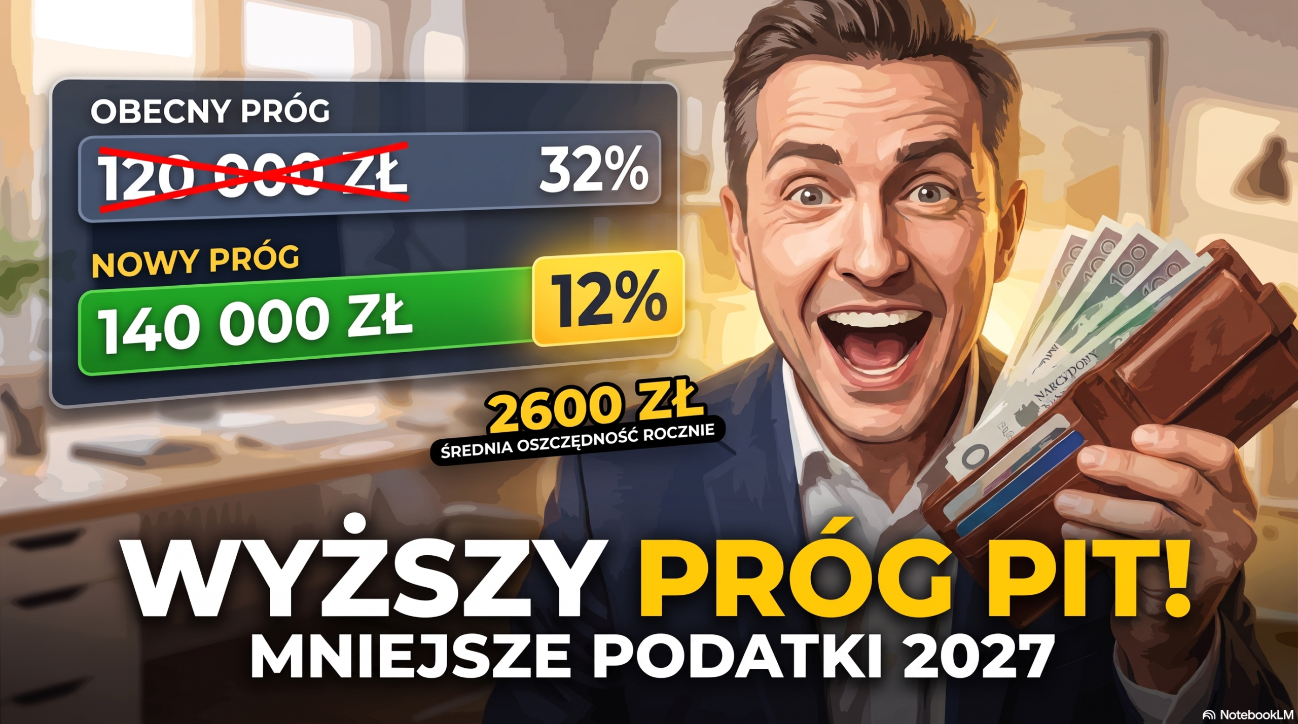 You are currently viewing Koniec z pożeraniem emerytur przez 32% podatek! Nowy próg PIT 140 tys. zł uratuje portfele pracujących seniorów – oto twarde wyliczenia i instrukcja obrony.